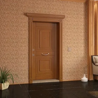 Guard 102 Çelik Kapı  Doğal Meşe Kaplama