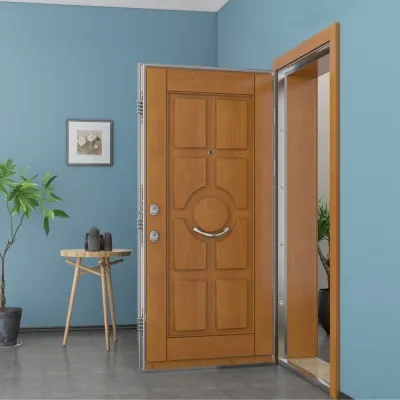 Guard 104 Çelik Kapı  Doğal Meşe Kaplama