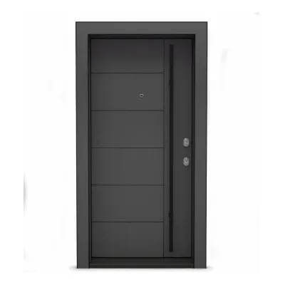 Kroma V1 Steel Door Matte Anthracite Gray