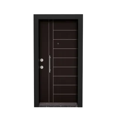 Nova 803 Çelik Kapı Venge / Siyah Statik Boya