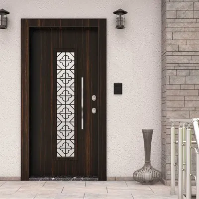 Villa Kapısı Ortası Camlı 4290 Kompakt Laminant