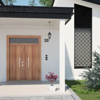 Villa Kapısı Düz 4557 Kompakt Laminant