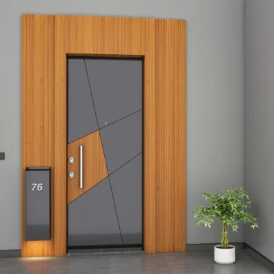 Çelik Kapı A8 4279 (Altınmeşe) Kompakt Laminant / 4279 Altınmeşe Kompakt Laminant