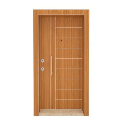 Kroma 603 Steel Door Teak
