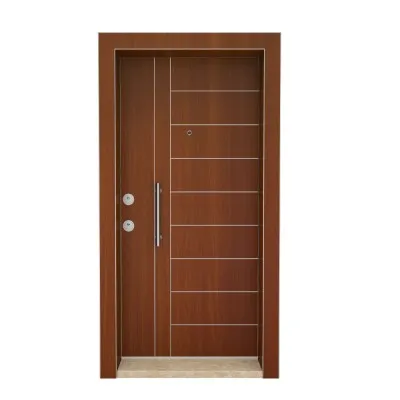 Kroma 603 Steel Door American Walnu