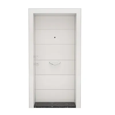 Kroma 605 Steel Door White