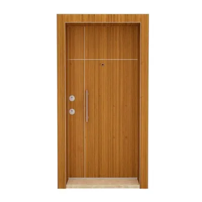 Kroma 607 Steel Door Teak