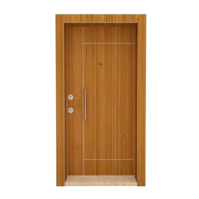 Kroma 608 Steel Door Teak