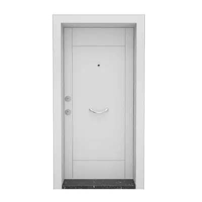 Kroma 609 Steel Door White Highgloss